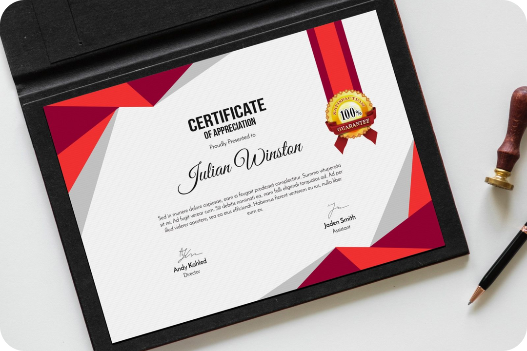 Certificates